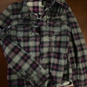 Harley Davidson long sleeve button up